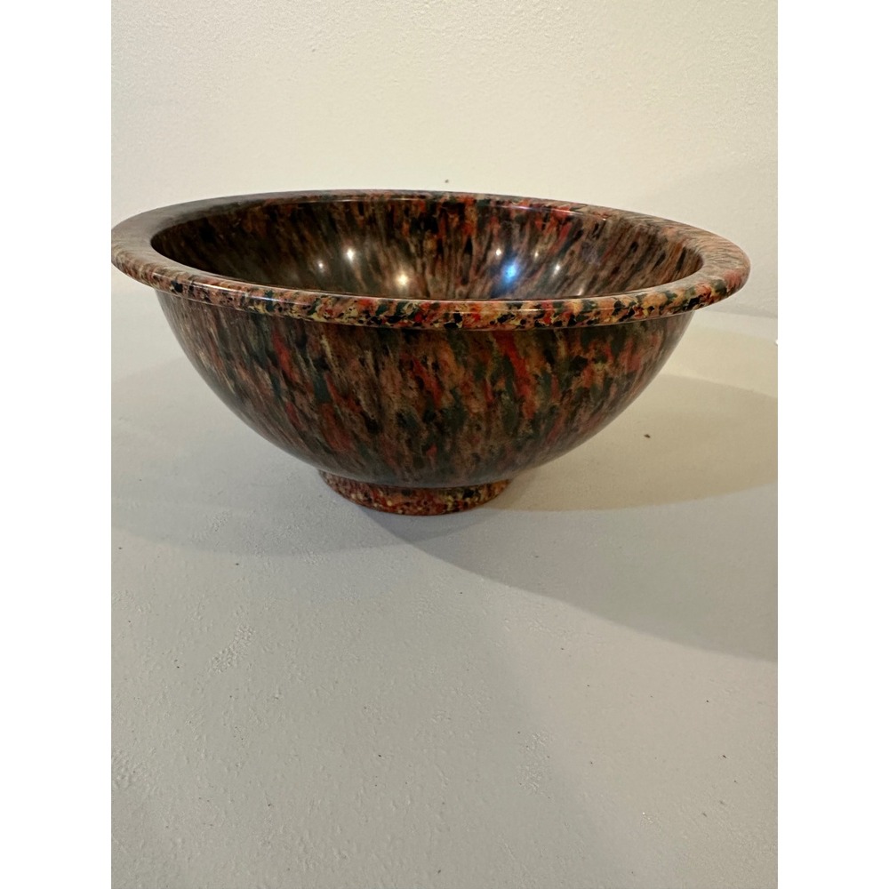 Vintage Midcentury Texas Ware Confetti Melamine Mixing Bowl (B 111), 8-Inch